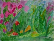 Blumen 2013  Aquarell